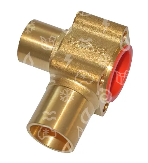 tělo termostatického expanzního ventilu Danfoss TE12/20, rohové, 7/8